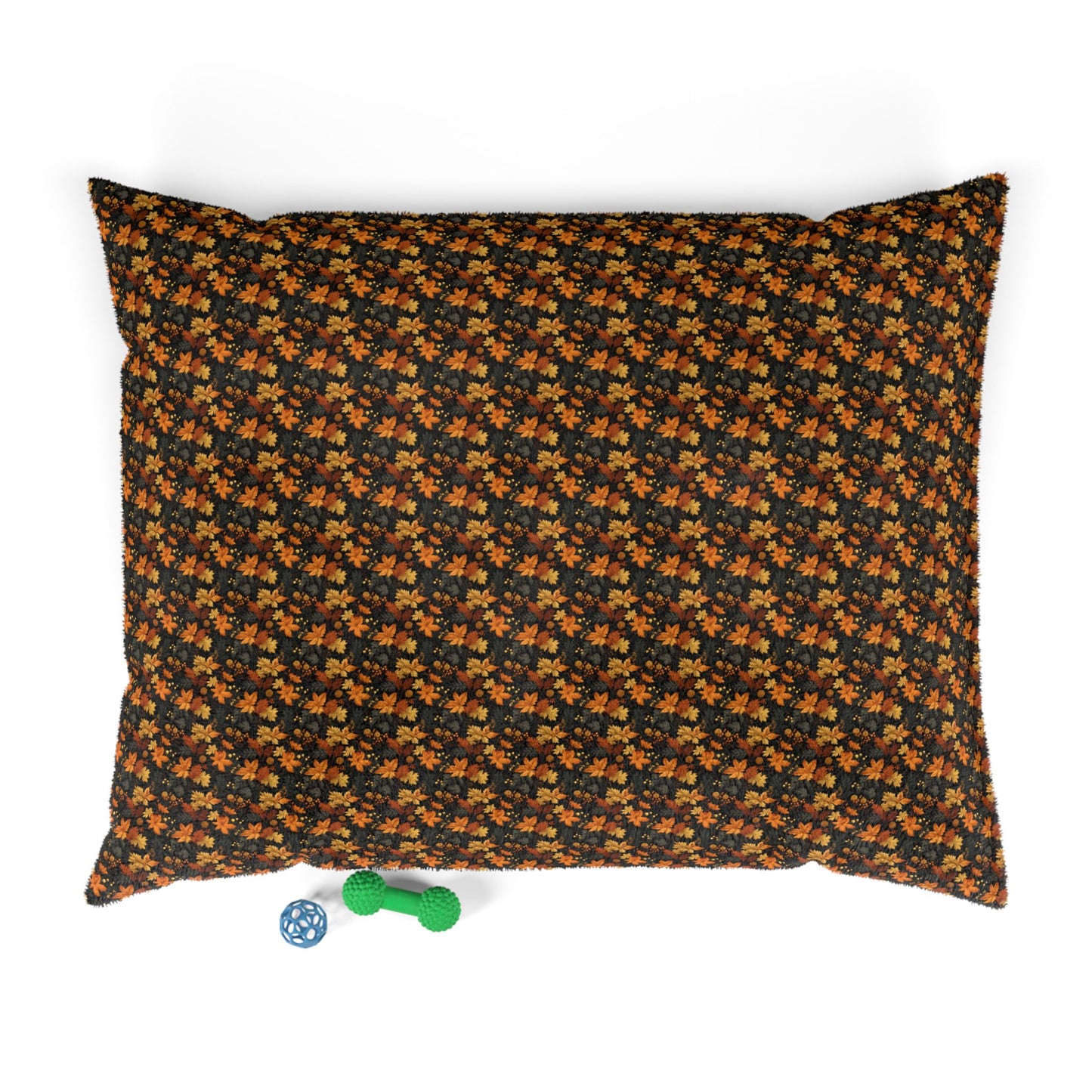 Cozy Floral Pet Bed, Autumn Inspired Dog & Cat Bed