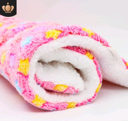 Adorable Soft Pet Cozy Blankets | Great for Dog & Cat