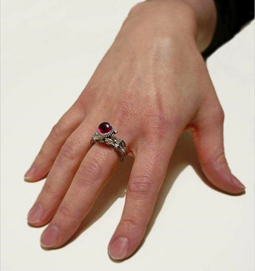 New Mermaid Alloy Creative Female Vintage Ring