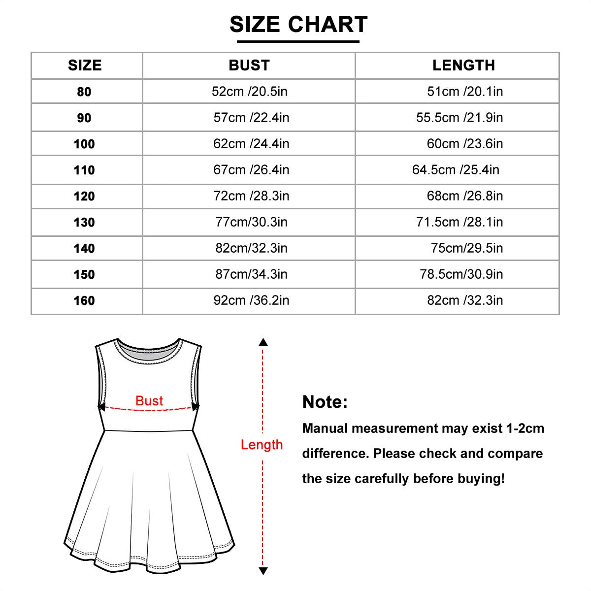 Kawaii Candy Design Pattern Girls Dress