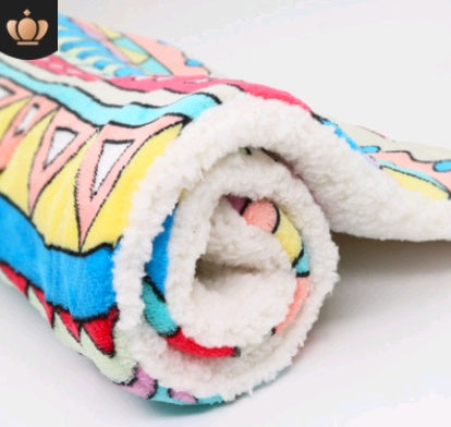 Adorable Soft Pet Cozy Blankets | Great for Dog & Cat