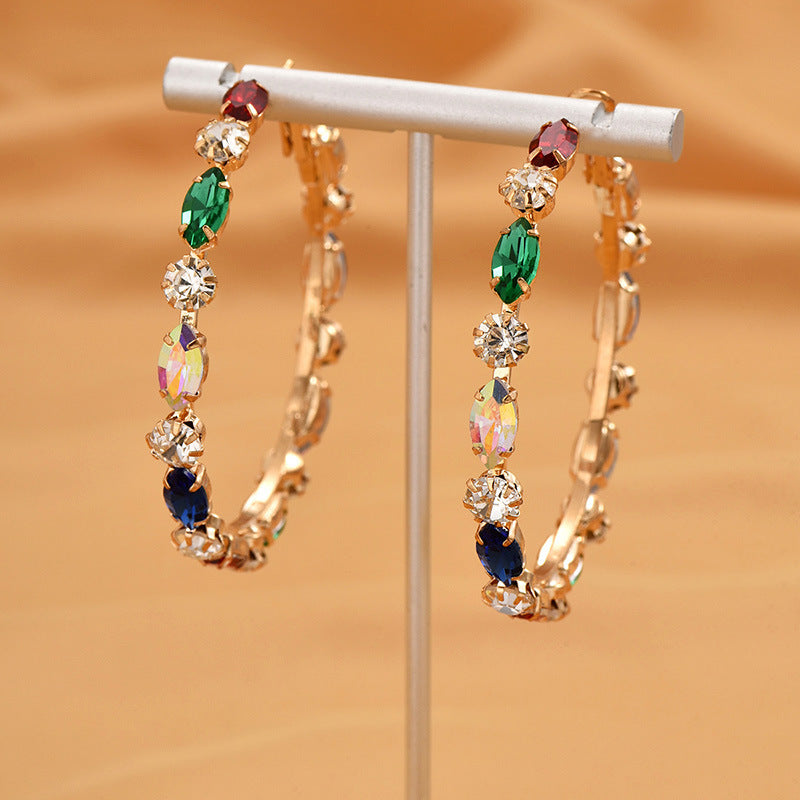 Simple And Exquisite Geometric Ear Hoop Jewelry