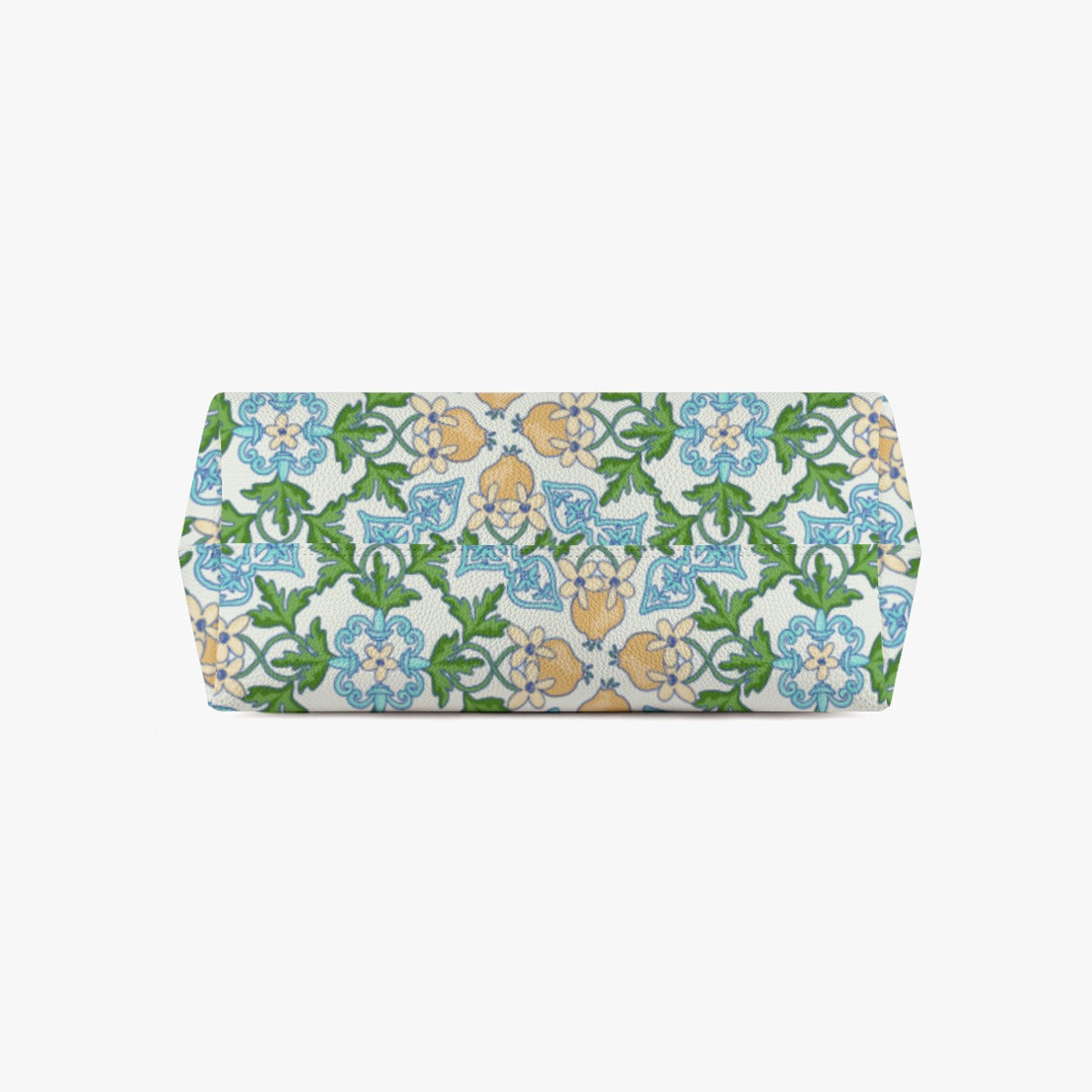 High Quality Floral All Over Pattern Stylish Vegan Leather Tote Bag