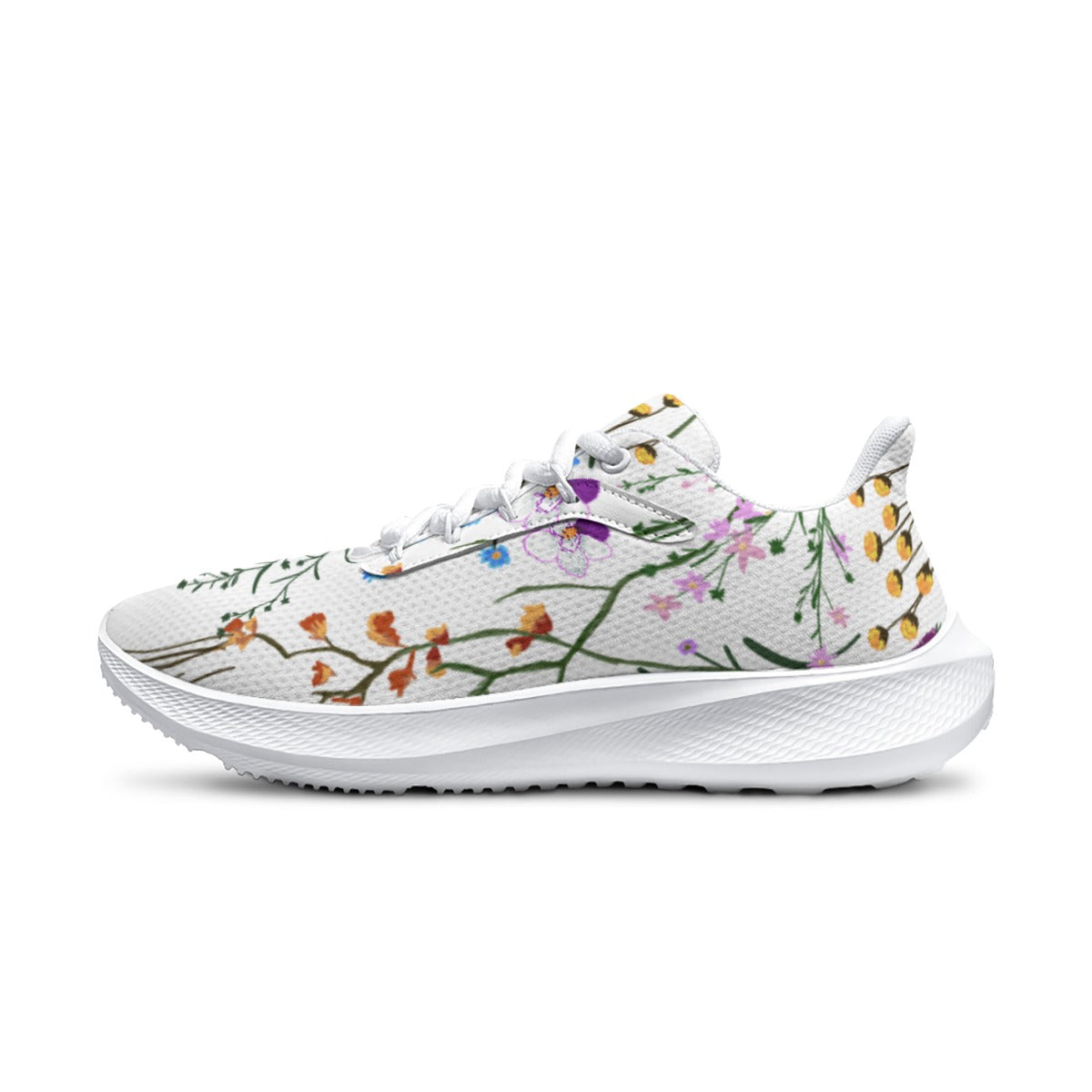 Women's Floral Print AOP Pattern Road Running Shoes