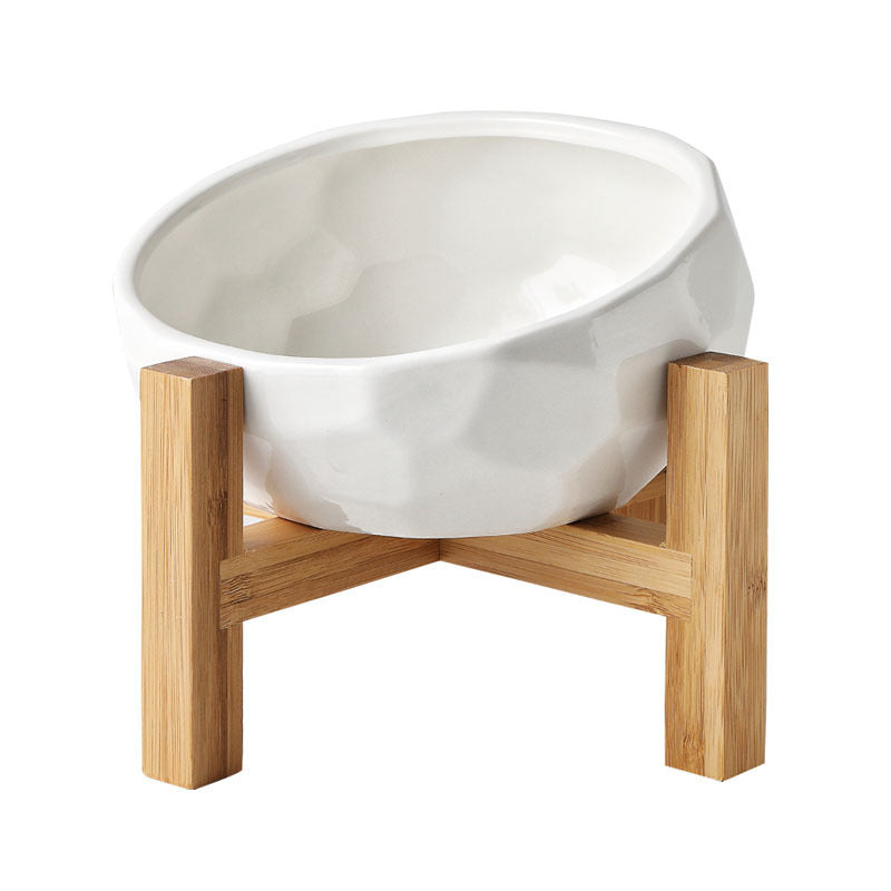 Oblique Pet Designer Bowl | Great for Cat & Dog
