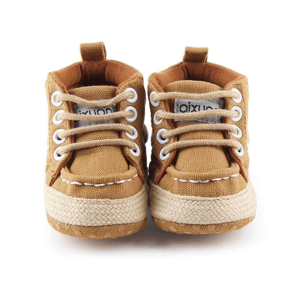 Jacket Jeans Jobon, fashionable baby shoes, Canvas Toddler Shoes