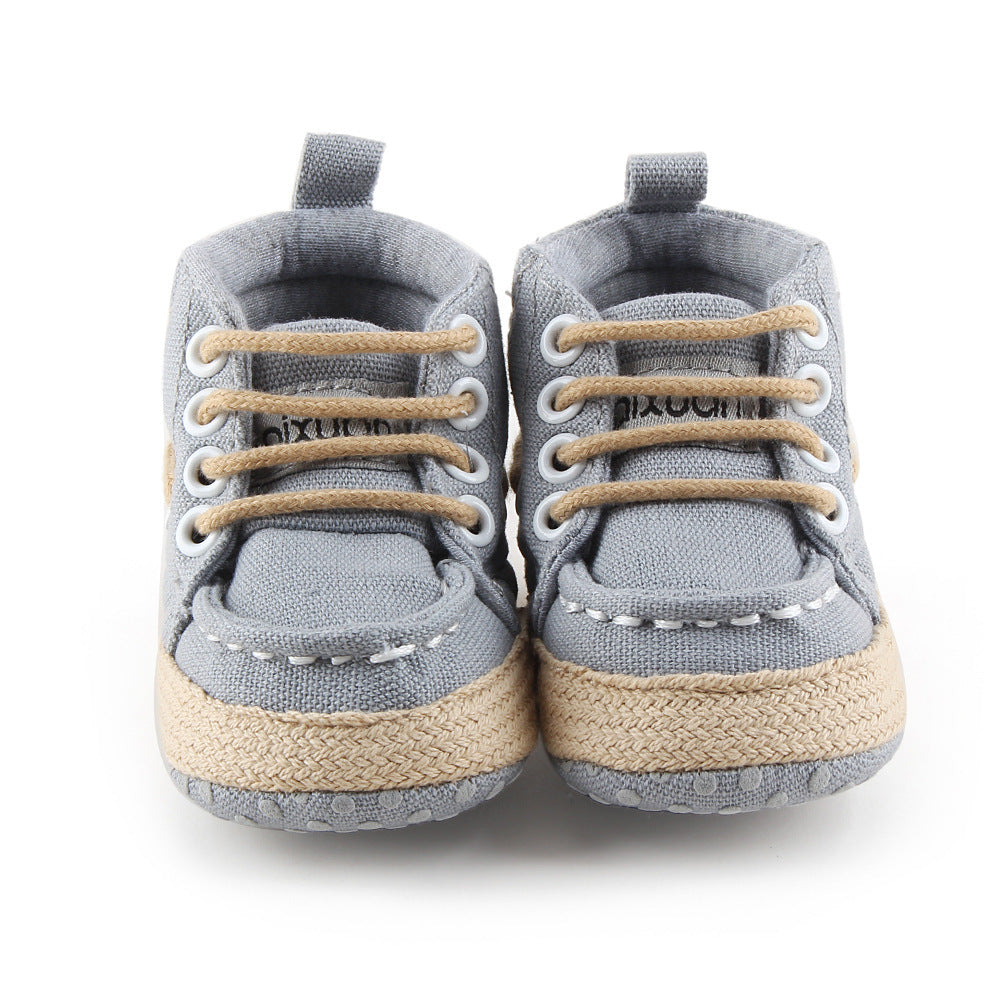 Jacket Jeans Jobon, fashionable baby shoes, Canvas Toddler Shoes