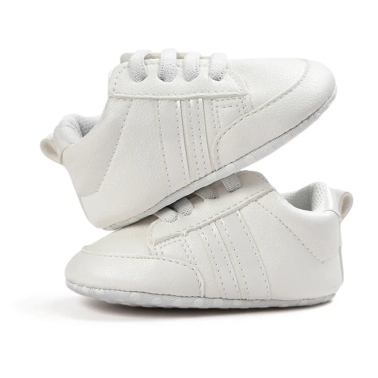 Baby Boy Girl Moccasins Shoes Infant Vegan Leather Non-Slip Soft Newborn Sneakers The Aurora Touch