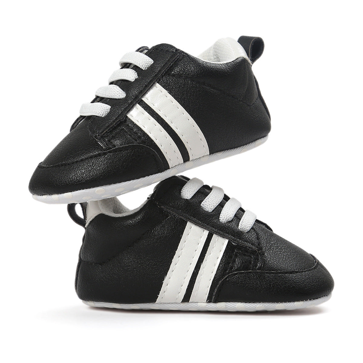 Baby Boy Girl Moccasins Shoes Infant Vegan Leather Non-Slip Soft Newborn Sneakers