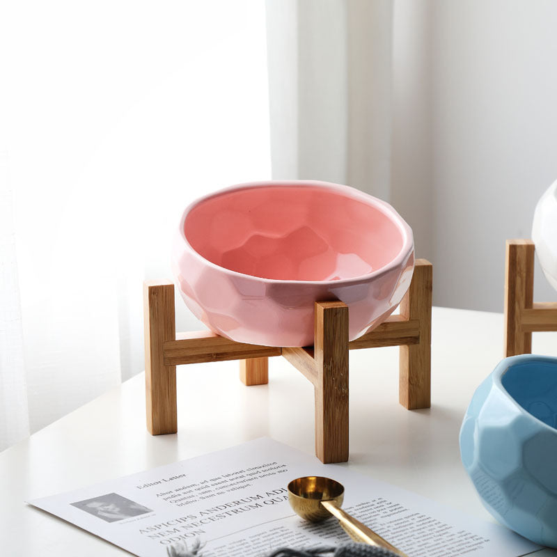Oblique Pet Designer Bowl | Great for Cat & Dog