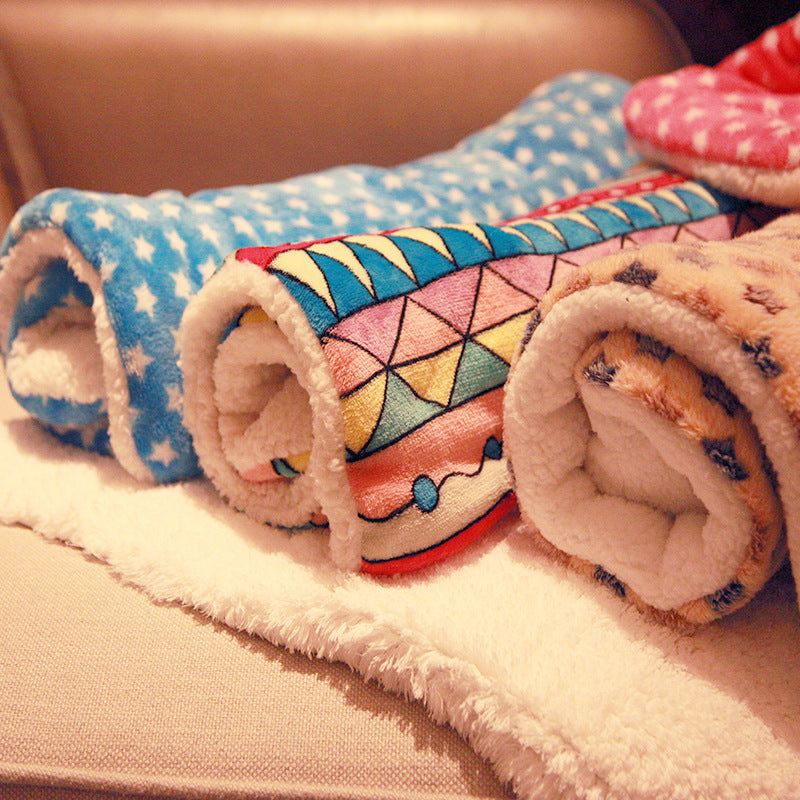 Adorable Soft Pet Cozy Blankets | Great for Dog & Cat