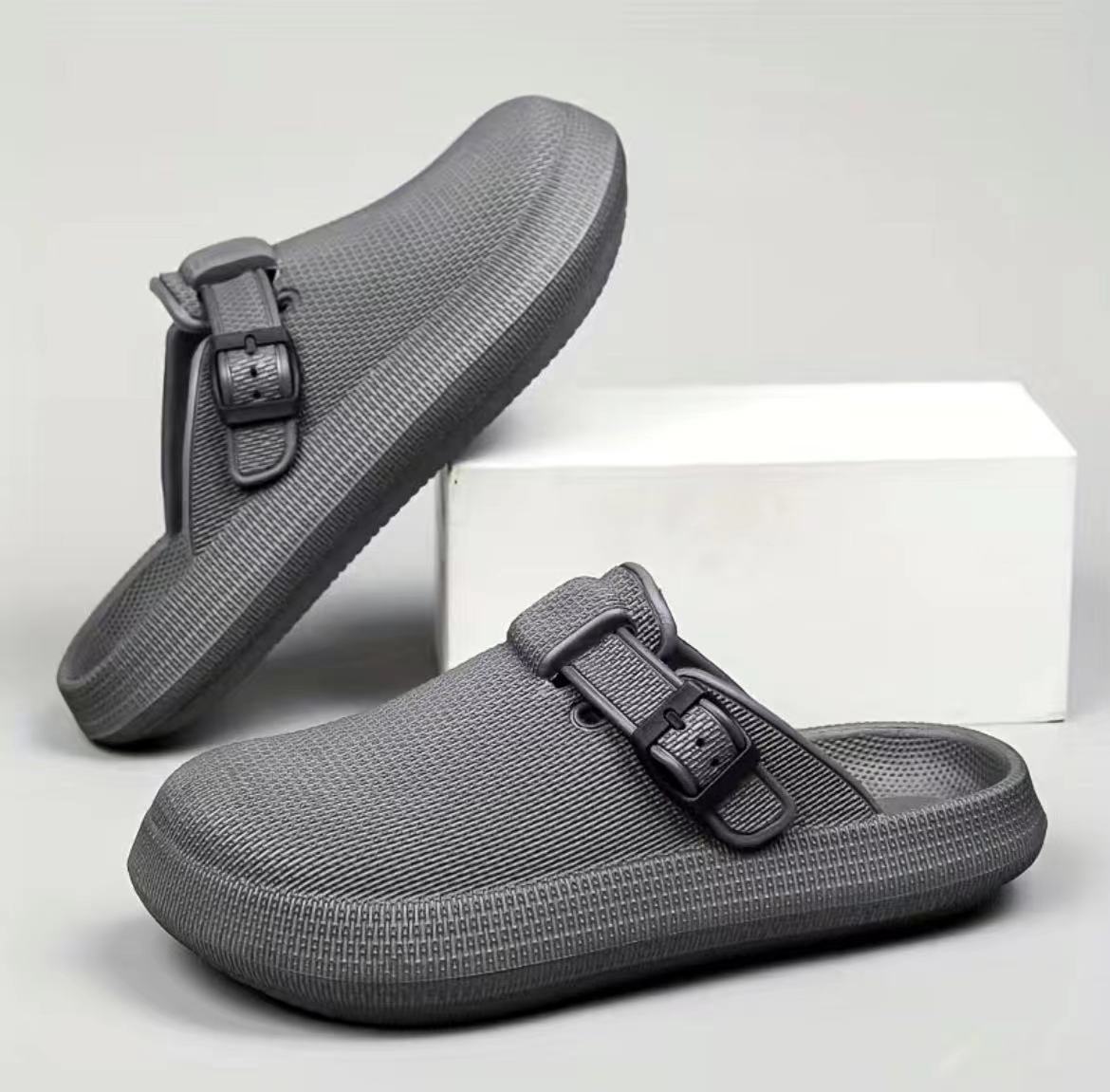 Indoor/Outdoor Home Slippers Lightweight Soft Sole EV Shoes