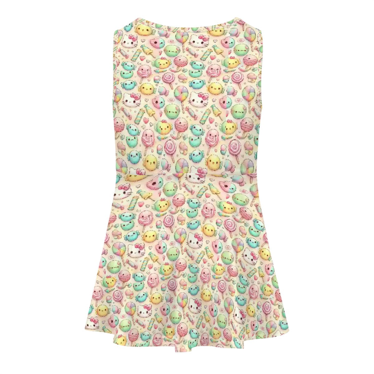 Kawaii Candy Design Pattern Girls Dress