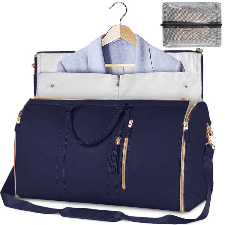 Large Capacity Travel Duffle Bag | Women's Folding Waterproof Suit Tote Bag