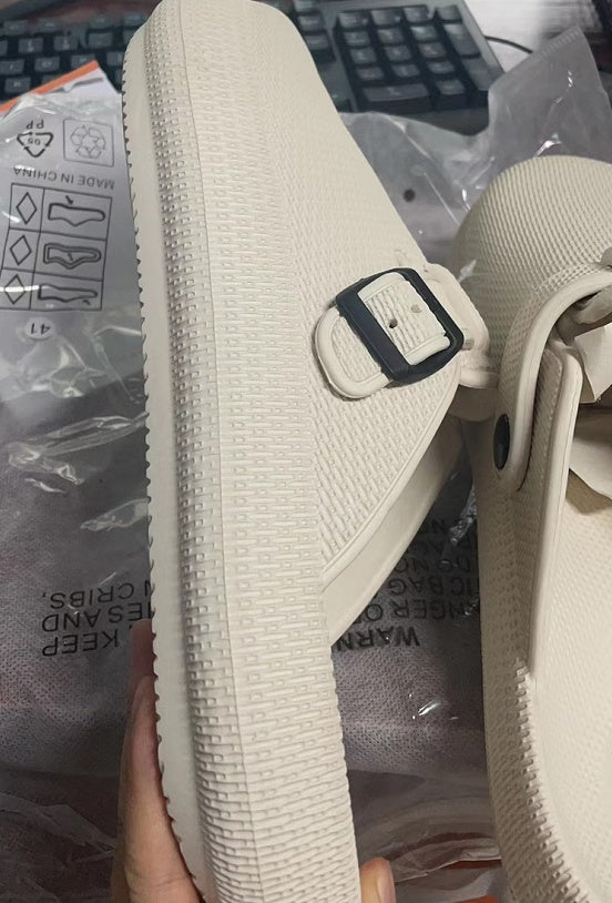 Indoor/Outdoor Home Slippers Lightweight Soft Sole EV Shoes