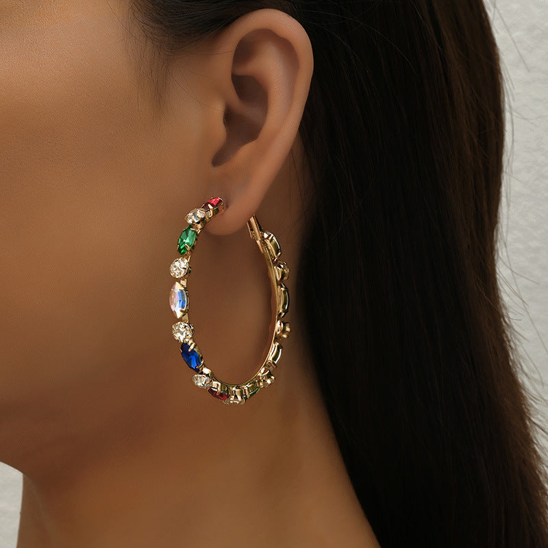 Simple And Exquisite Geometric Ear Hoop Jewelry