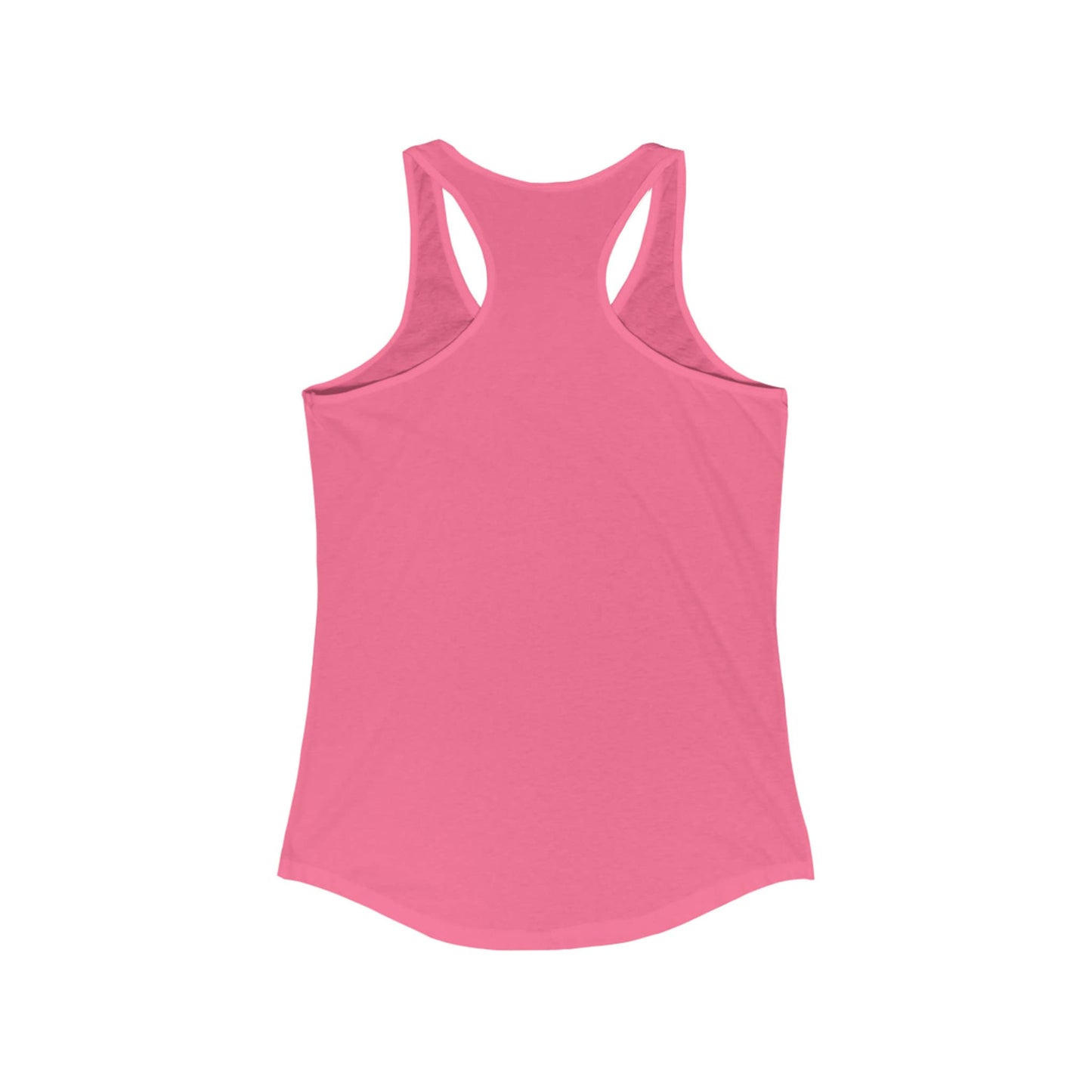 FULL TIME MOM -Women's Ideal Racerback Tank, hard working Mom single married no sleep devoted Mamma casual beach home simple wear gift