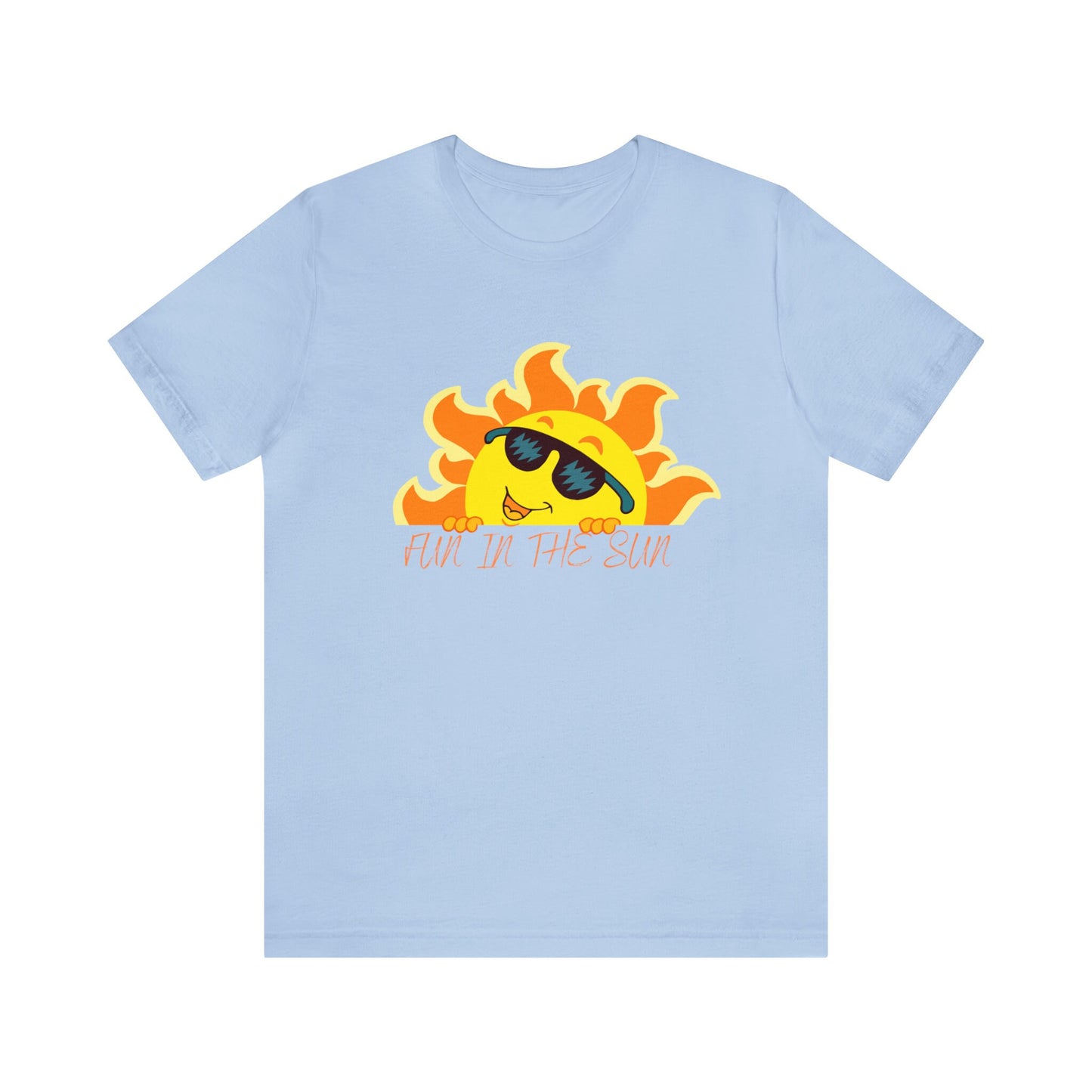 Unisex Fun In The Sun Shirt, Novelty Summer Shirt, Women's Summer Shirt, Men's Summer Shirt, Sunny Shirt