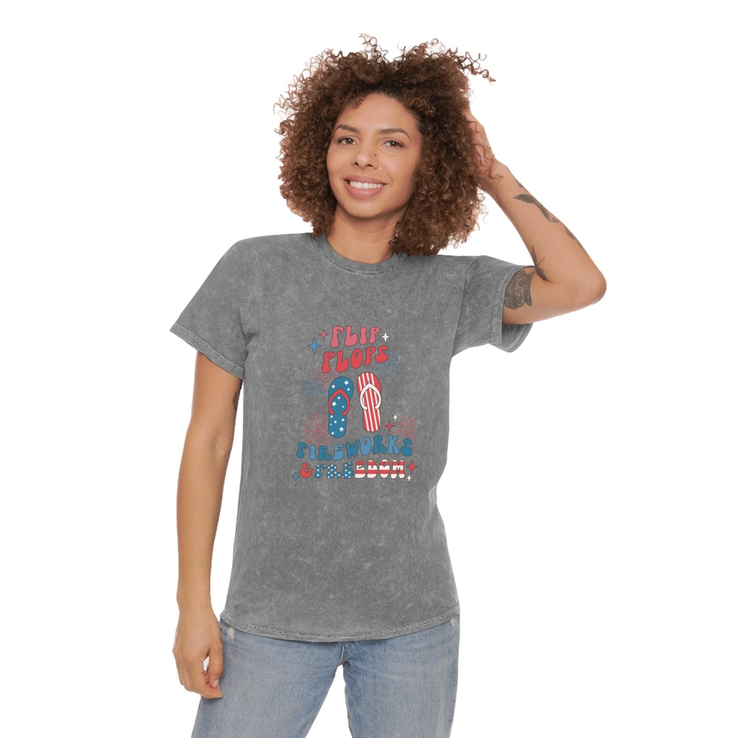 4th of July Mineral Wash T-Shirt, Men Mineral Wash Tshirt, Female Mineral wash tshirt, 4th of July Fun shirt, Independance Day Tshirt