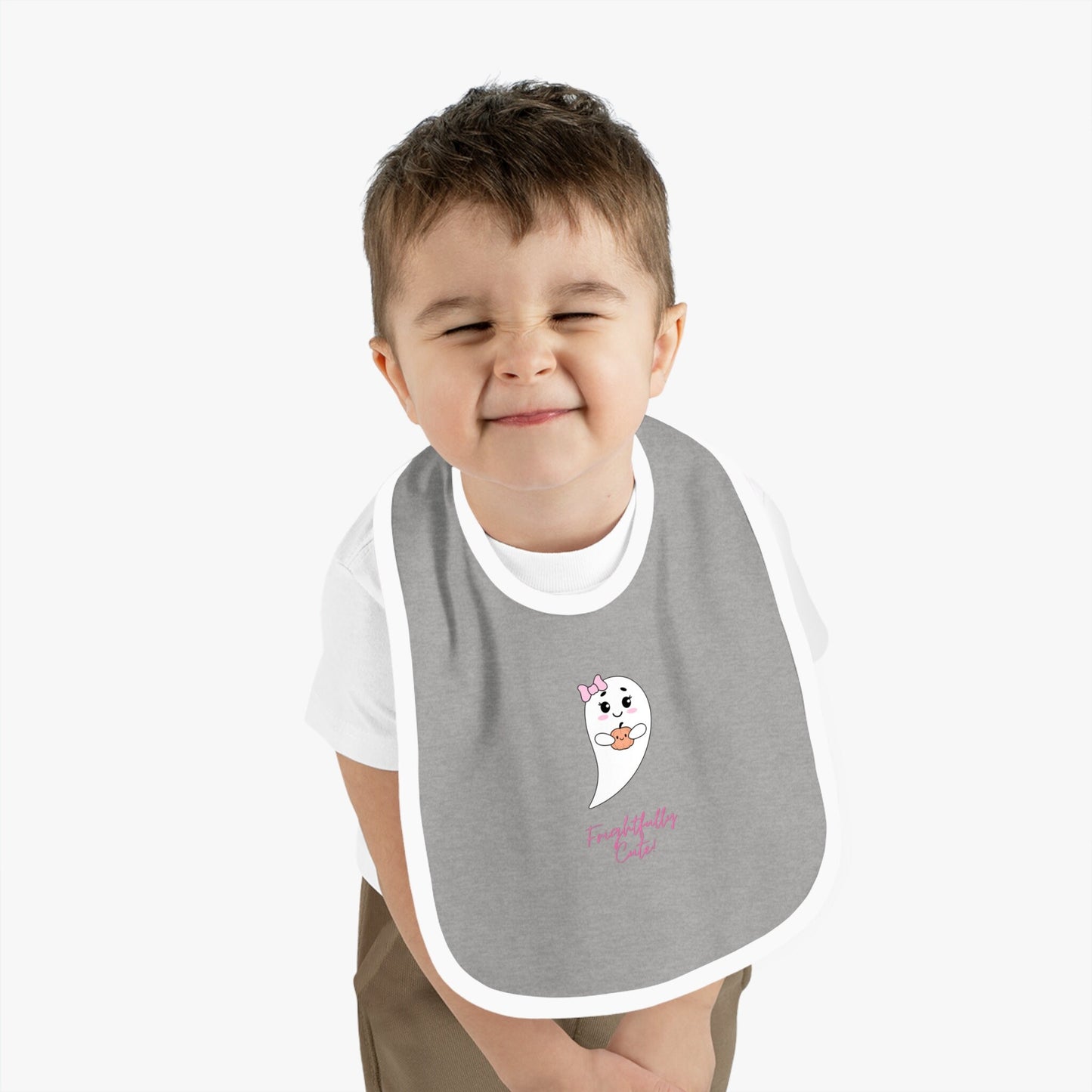Baby Contrast Trim Jersey Bib, Toddler Bib, Baby Shower gift, Toddler Birthday, Baby Mother gift, Burp Cloth, Food Bib