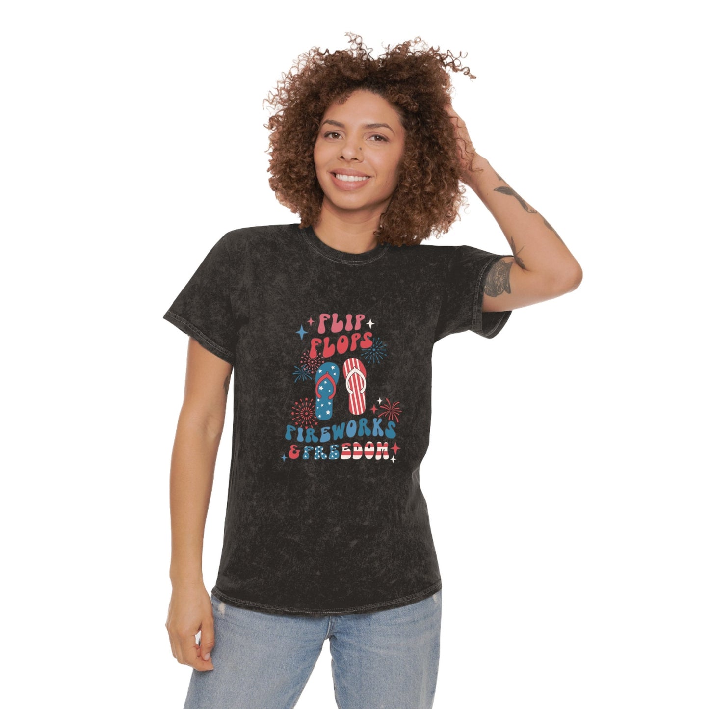 4th of July Mineral Wash T-Shirt, Men Mineral Wash Tshirt, Female Mineral wash tshirt, 4th of July Fun shirt, Independance Day Tshirt