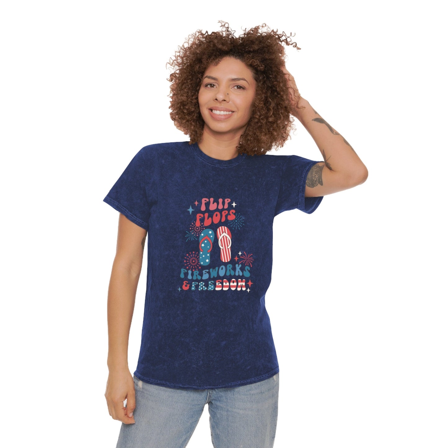 4th of July Mineral Wash T-Shirt, Men Mineral Wash Tshirt, Female Mineral wash tshirt, 4th of July Fun shirt, Independance Day Tshirt