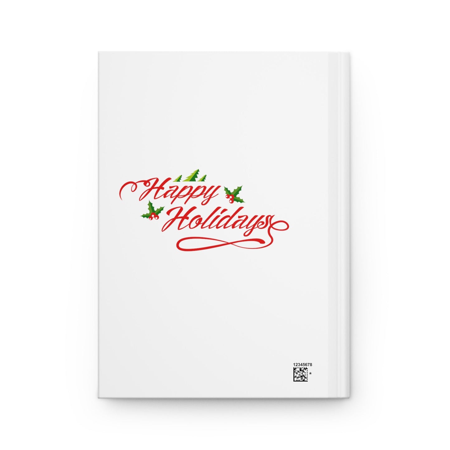 Hardcover Journal Matte, Shitzu puppy dog lover Xmas holiday style daily diary school fitness student notebook pad great xmas gift