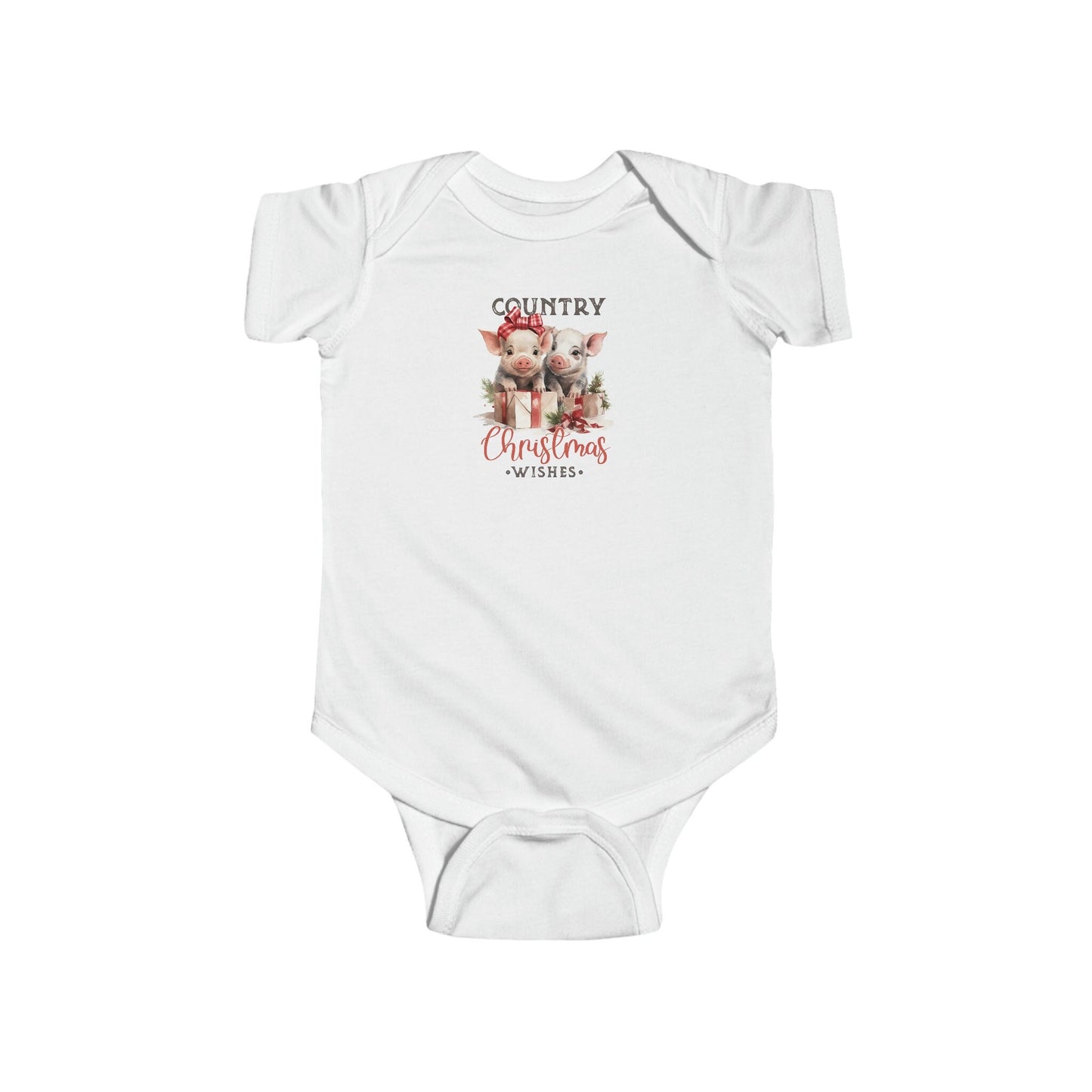 Infant Fine Jersey Bodysuit, Baby clothes, Xmas Baby, Children wear, Child gift, gift for expecting Mother, Infant clothes