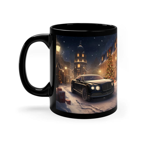 11oz Black Mug, Exotic Cars, Luxury Mug, Corporate Gifts, fancy Mugs, Beverly Hills, Office gifts, Holiday gifts The Aurora Touch