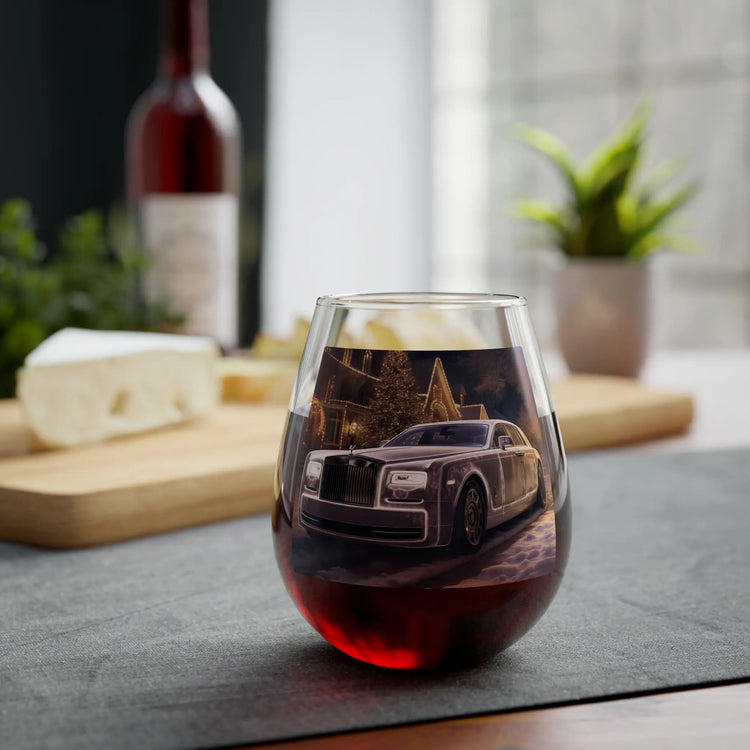 Stemless Wine Glass, 11.75oz, Fancy wine glass, Classic wine glass, Designer drinking glasses, Hopitality wine glass, Holiday wine glass The Aurora Touch