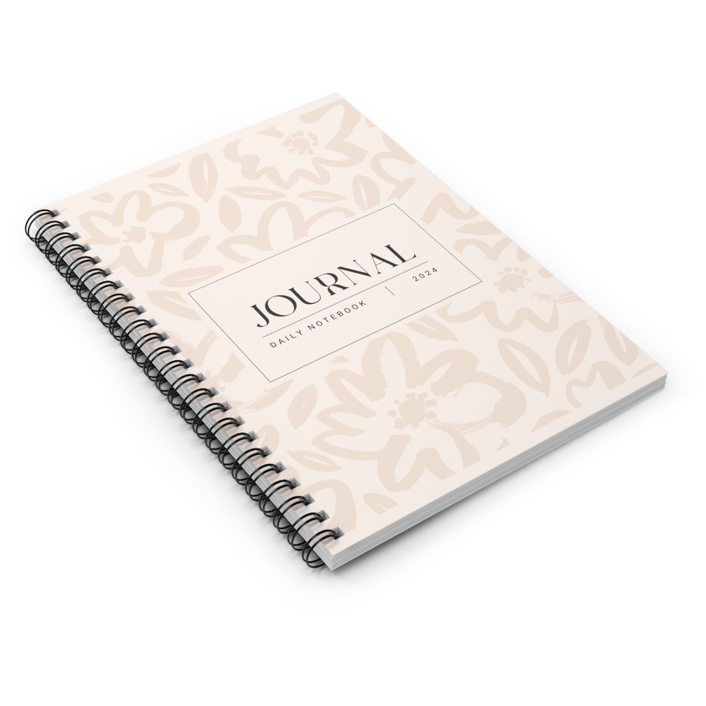 Spiral Notebook - Ruled Line, Personal Daily Writing Journal, Poem Notebook, Daily Diary , Daily notebook, Recipe Pad, Pretty Notepad