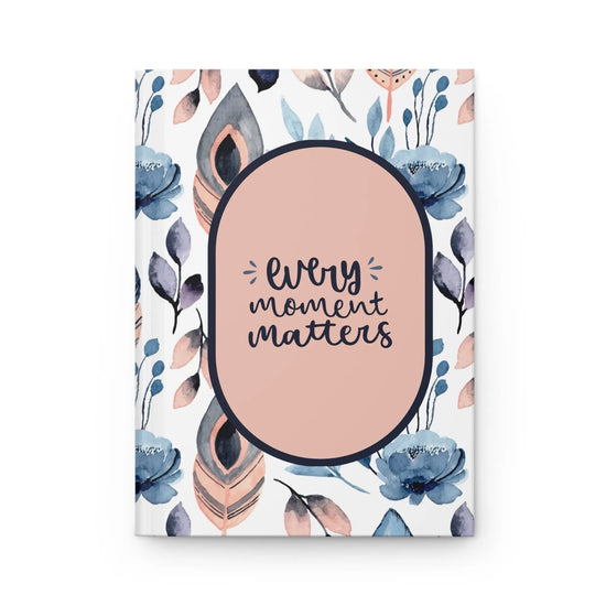 Hardcover Journal Matte, Everyday inspirational classroom office home writing personal life goal aspirations notebook daily life diary The Aurora Touch