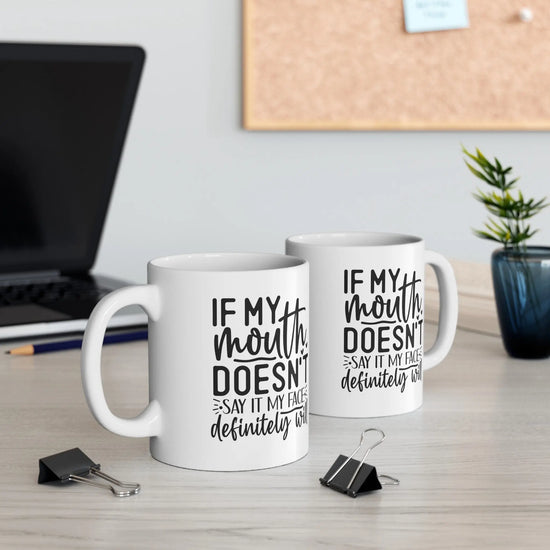 Ceramic Mug, (11oz, 15oz), Sarcastic Fun Coffee Tea Mug, Everyday Silly office kitchen mug, Funny humorous gift item for friend The Aurora Touch