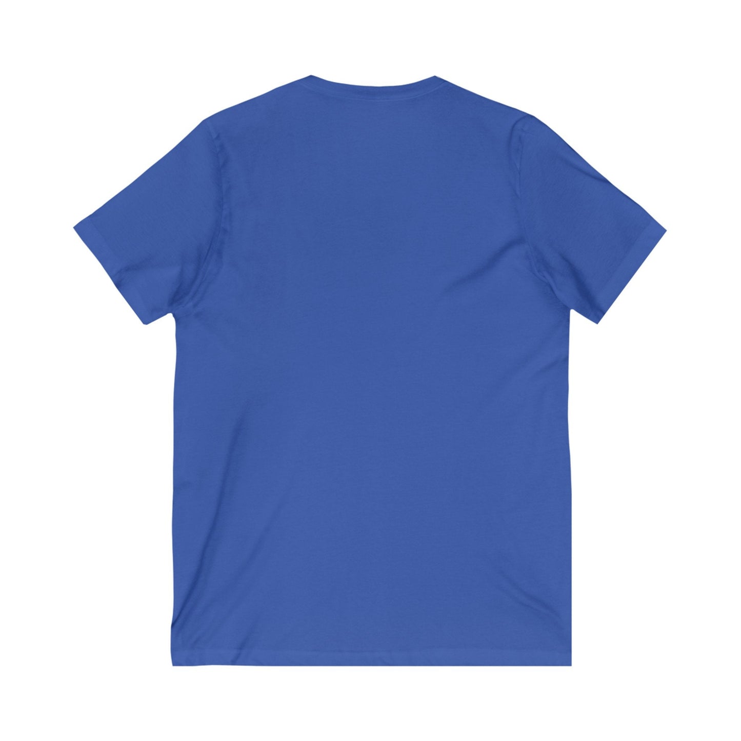 Unisex Jersey Short Sleeve V-Neck Tee, Humorous casual wear, Simple Minimilist Shirt, Cool Light Clothing wear, AllGender Wear