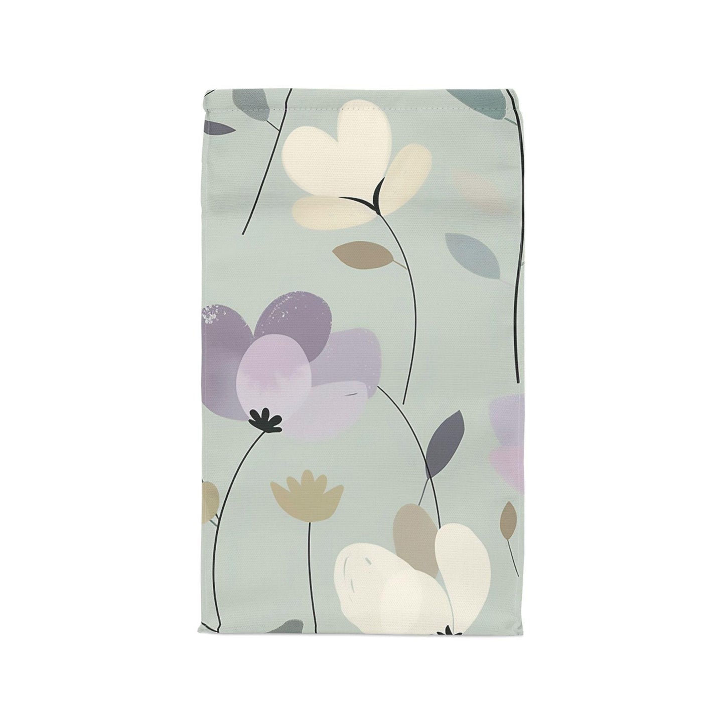 Polyester Lunch Bag, backtoschool easy opening floral design travel snack lunch food bag great for all ages