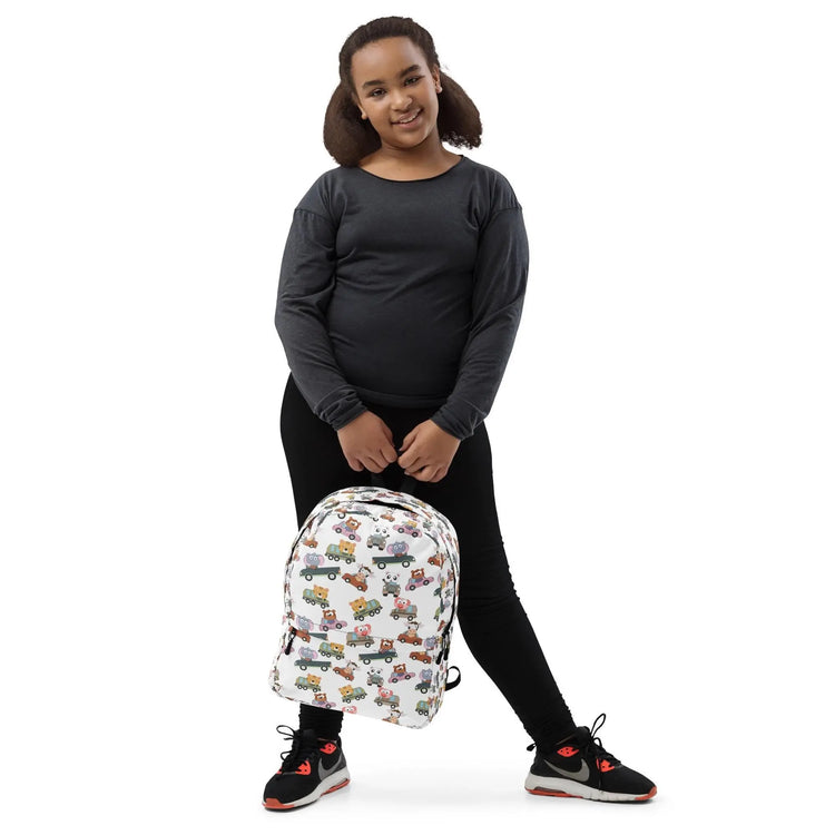 Backpack, elementary student age children cute back to school laptop books crayons notepad all purpose backpack The Aurora Touch