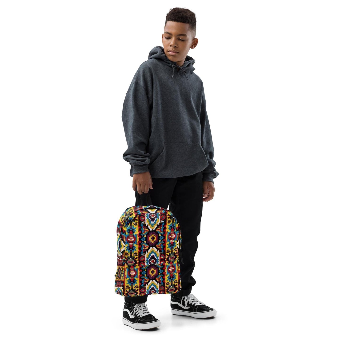 Colorful Western Design Backpack, Great For All School Age Groups and Casual Wear, Travel Bag