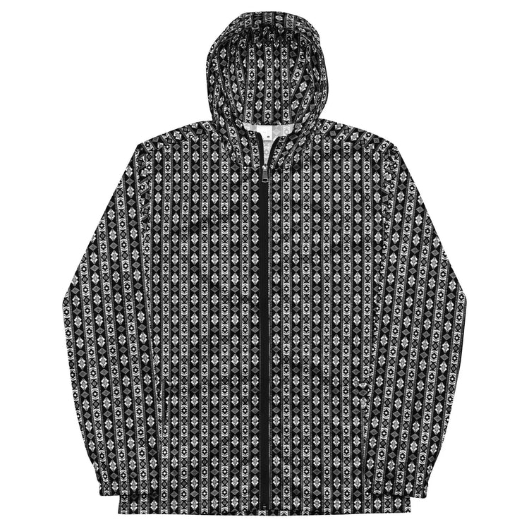 Men’s windbreaker, Male all over Native pattern print design stylish casual classy winter summer fall water resistant light fabric jacket