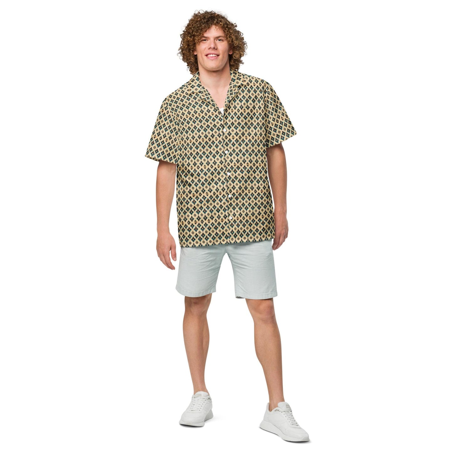 Men's Unisex Casual Western Native All Over Print Trendy LightWeight Shirt