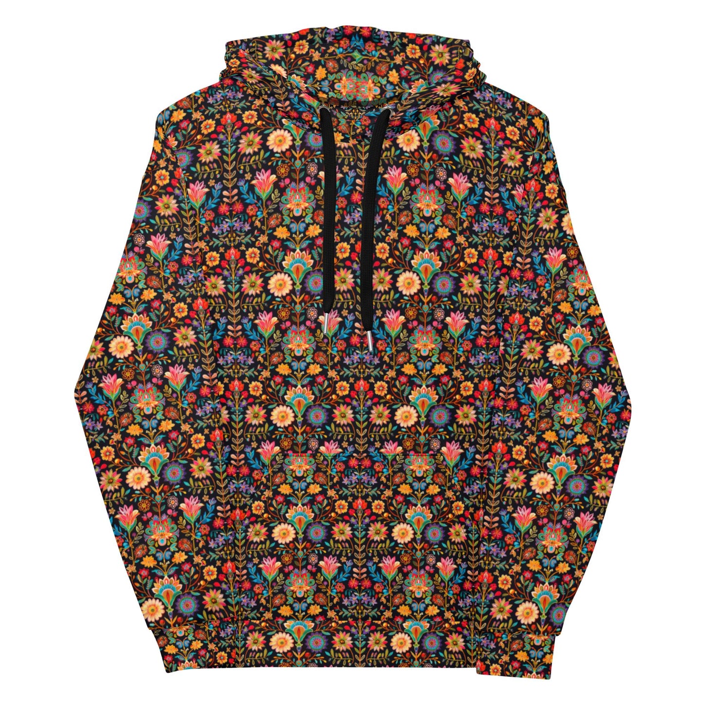 Men's vibrant colorful all over print design casual warm cozy cuddle up weather school work outside clothing wear hoodie sweatshirt