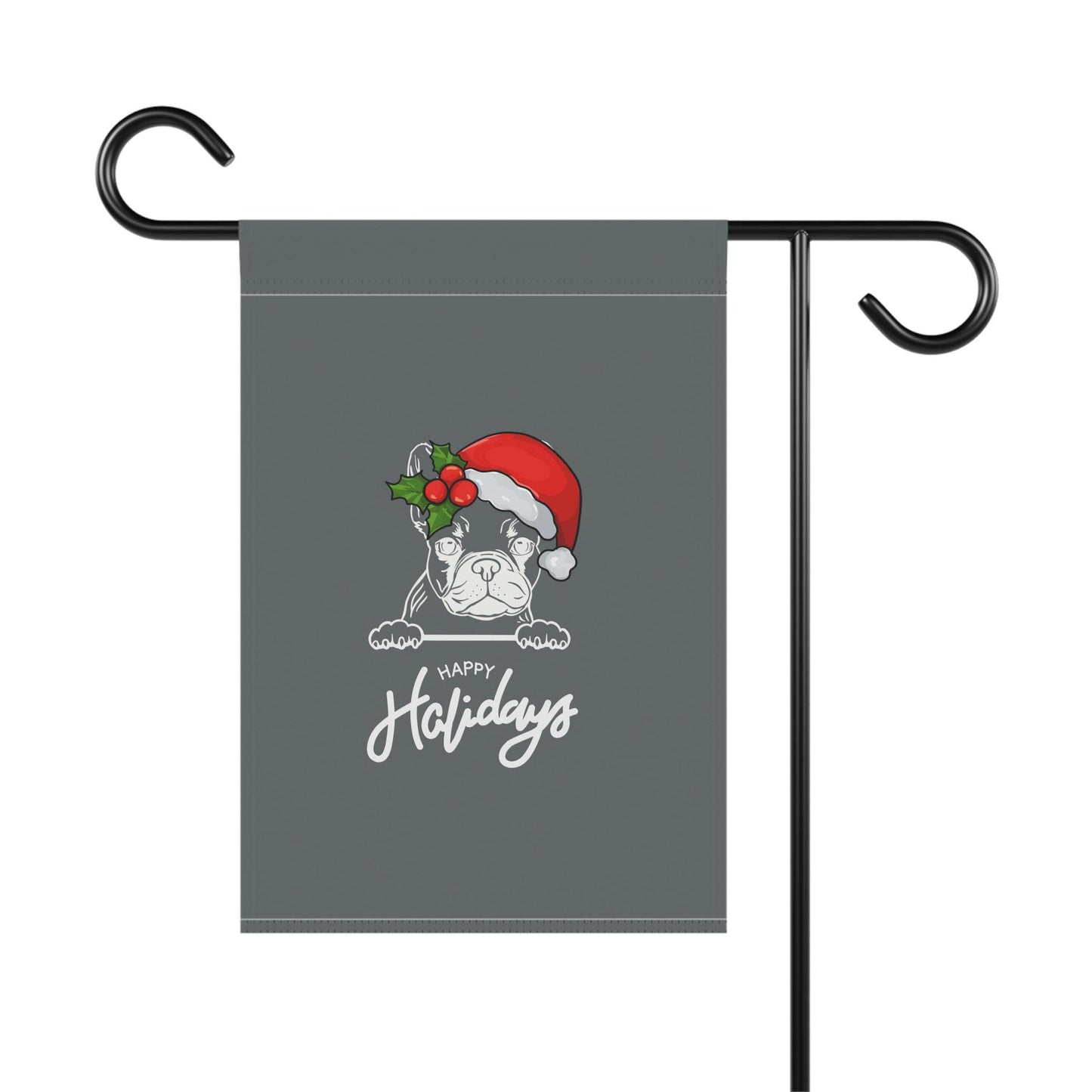 Garden & House Banner, Outdoor Holiday Decor, Christmas decor, Front Door Ornaments, Holiday Banner, Pet Lover gift, Family gift