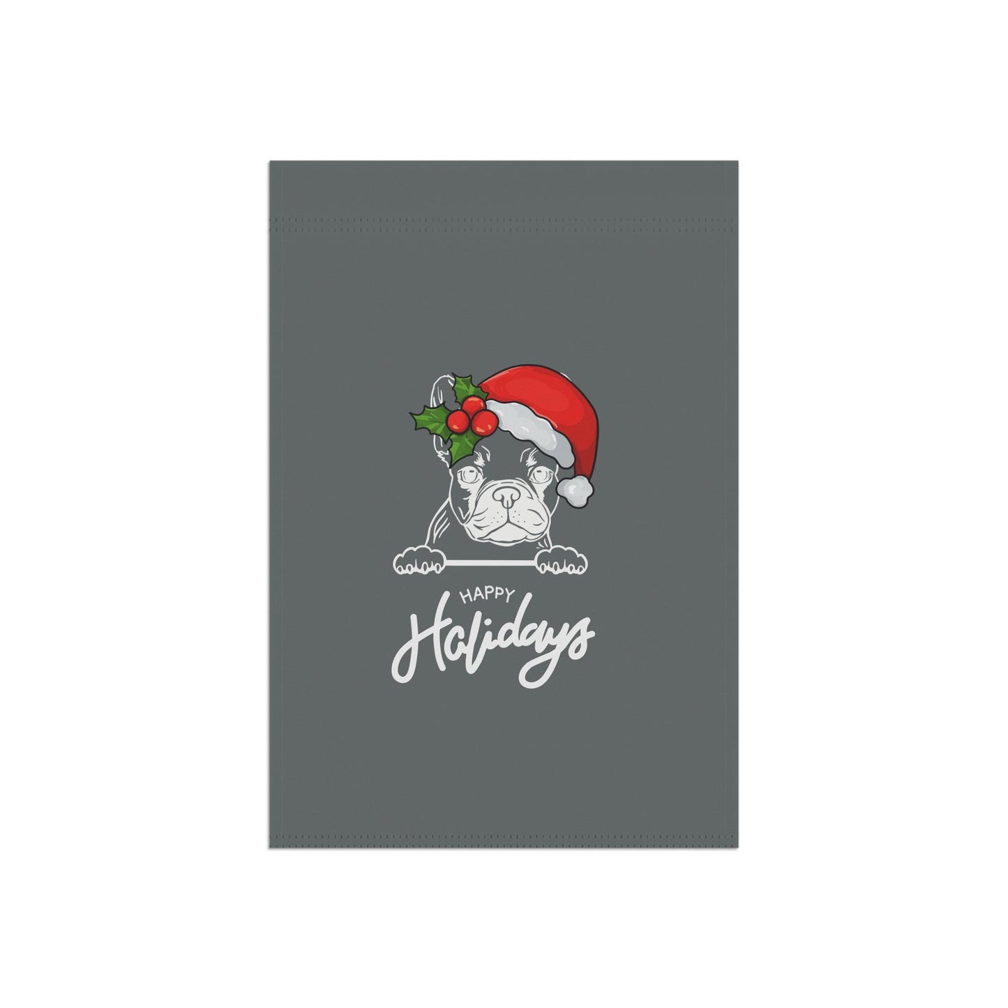 Garden & House Banner, Outdoor Holiday Decor, Christmas decor, Front Door Ornaments, Holiday Banner, Pet Lover gift, Family gift