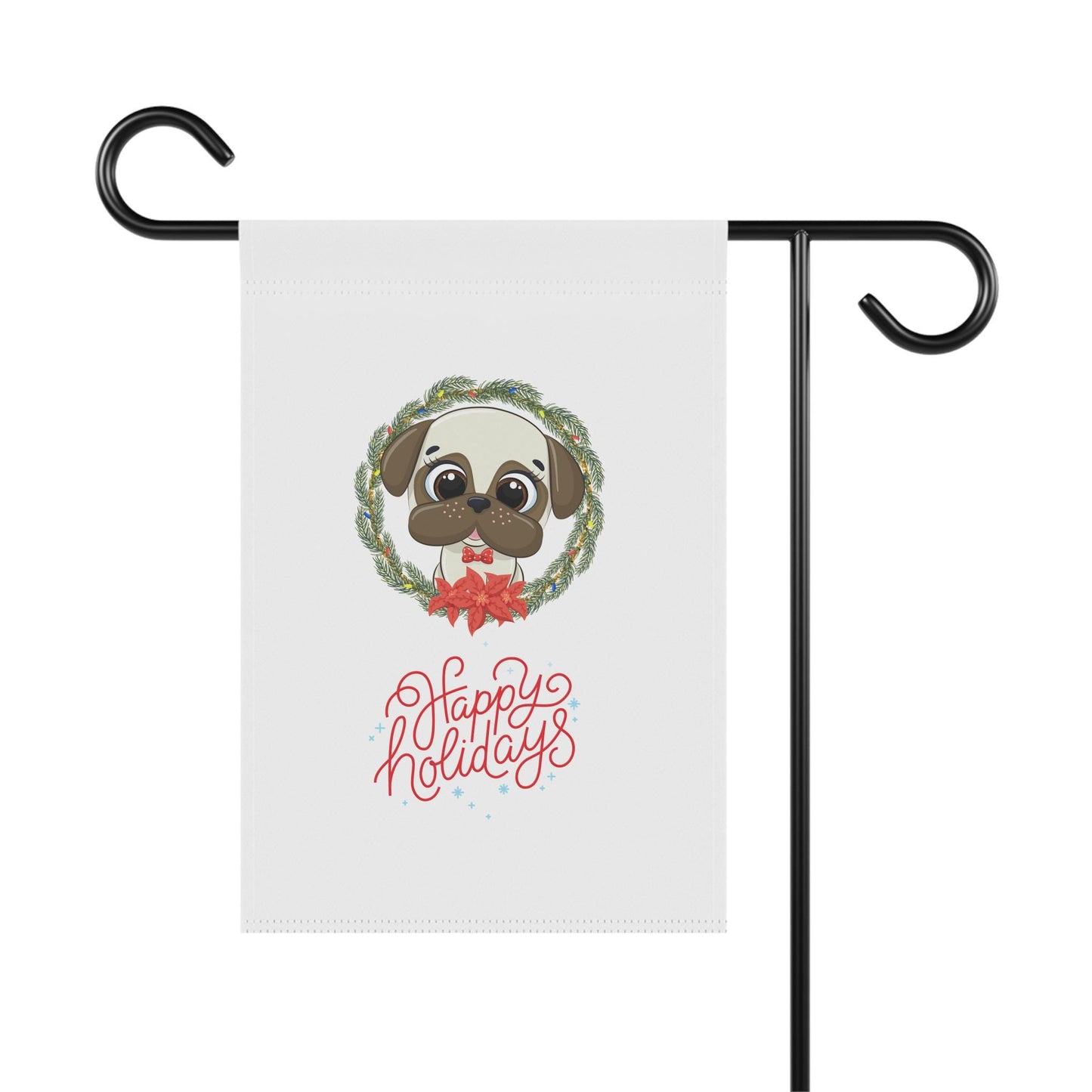 Garden & House Banner, Happy Holidays Bannner, Outside Decor, Holiday Decor, Lawn Decorations, Outdoor Xmas Decorations