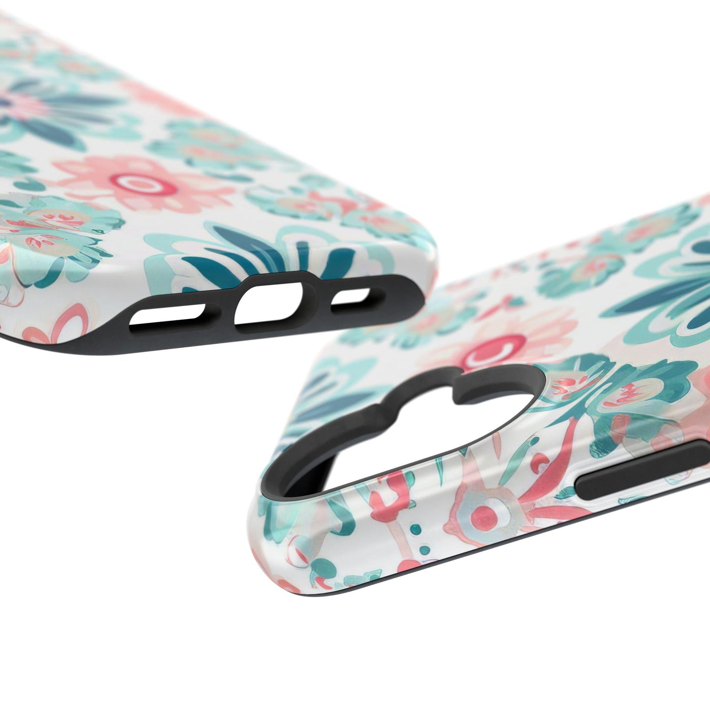 Floral Impact-Resistant IPhone Case | Vibrant Flower Design, Cute Gift for Her, Floral Accessories, Durable Protection, Spring Decor