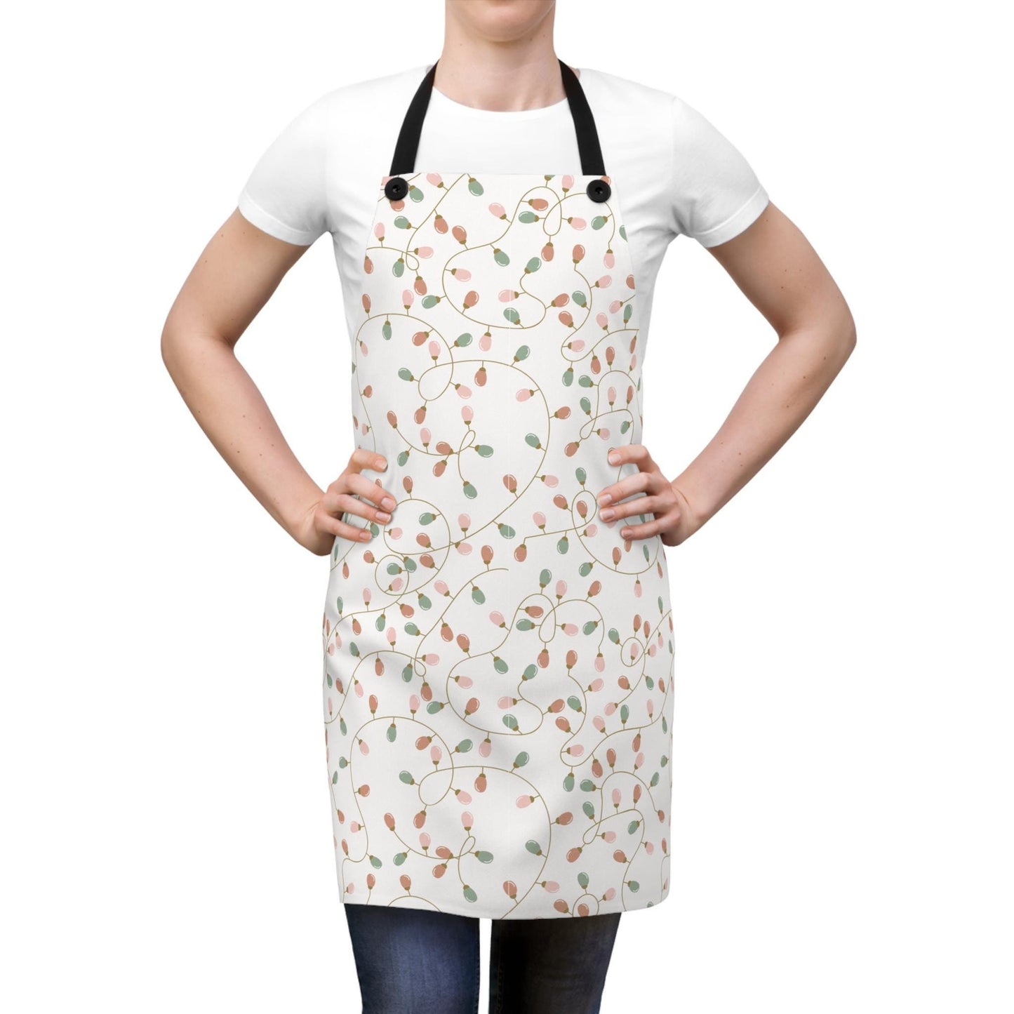 Charming Floral Apron for Baking & Cooking | Gift for Home Chefs, Kitchen Decor, Mother's Day, DIY Crafts, Cooking Outfits