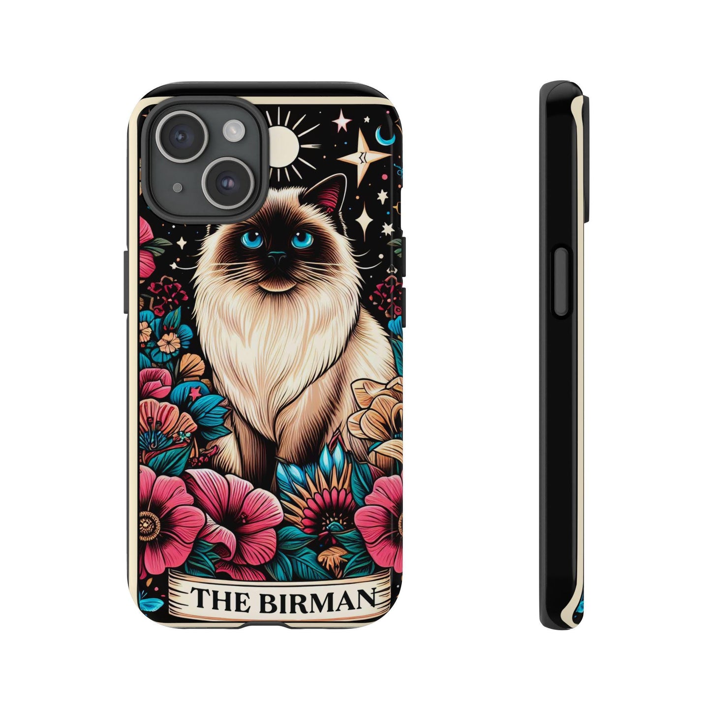 Tough Cases, Glossy Matte Phone Cover, The Birman Tarot Card, iPhone, Android, Sturdy Strong Stylish Hard Case