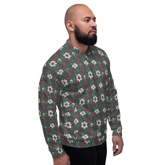 Vibrant Unisex Bomber Jacket - Stylish Everyday Wear & Night Out Essential | Unique Fashion Statement with Jeans or Hoodies