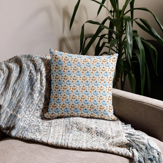 Luxurious Linen-Feel Premium Pillow | 100% Polyester Fall Fashion Case & Insert | Machine-Washable Comfort The Aurora Touch