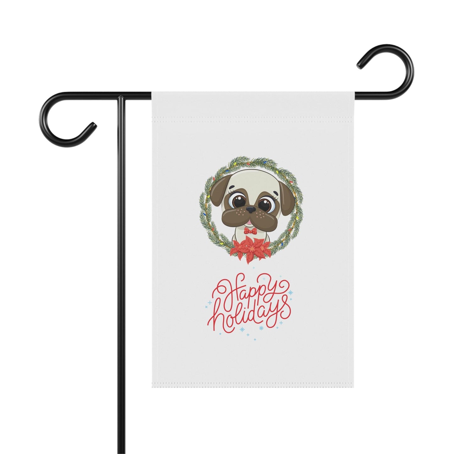 Garden & House Banner, Happy Holidays Bannner, Outside Decor, Holiday Decor, Lawn Decorations, Outdoor Xmas Decorations