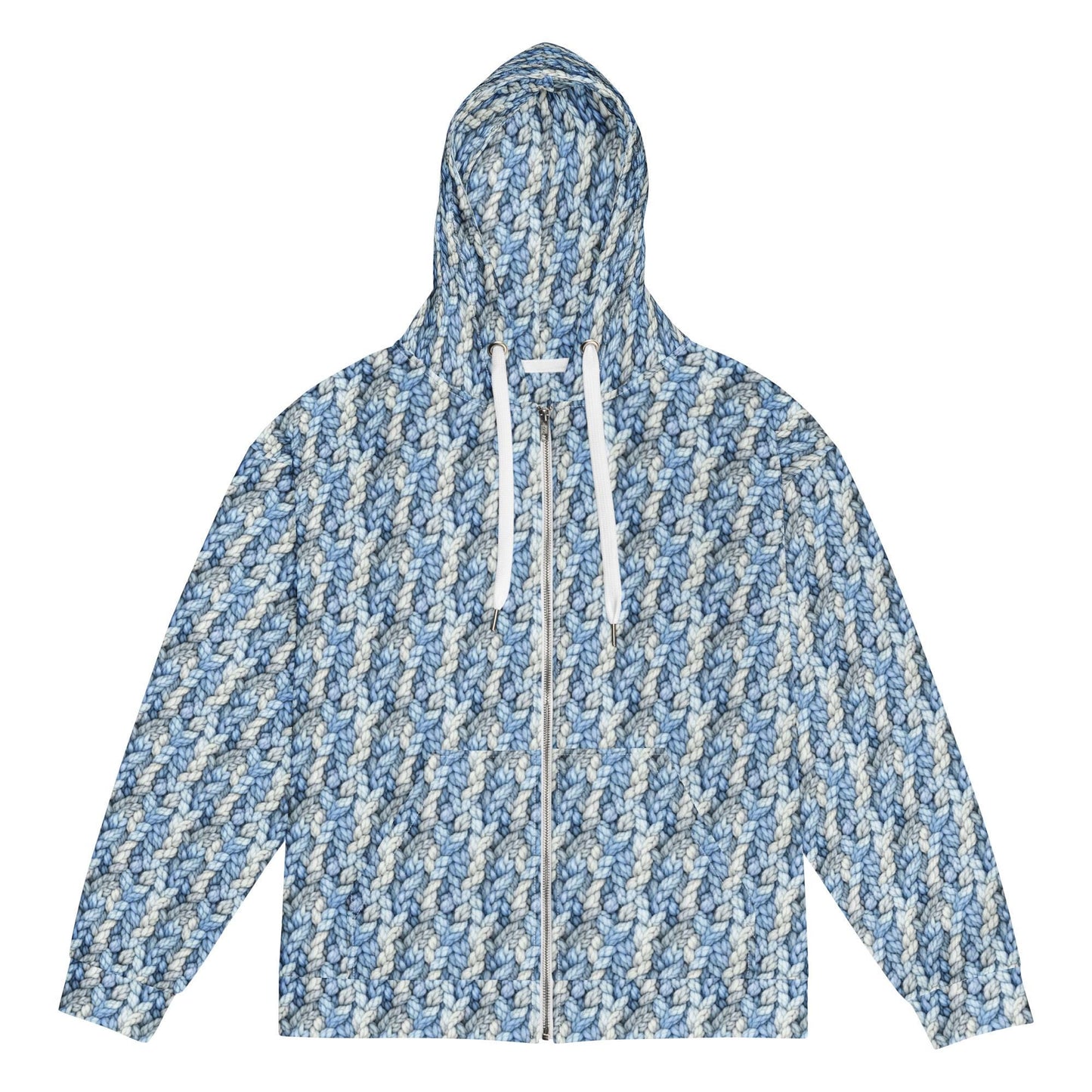 Men's Casual All Over Print Stylish Zip Hoodie - Trendy Fashion Hoodie - Unique Graphic Design - Perfect for Everyday Wear